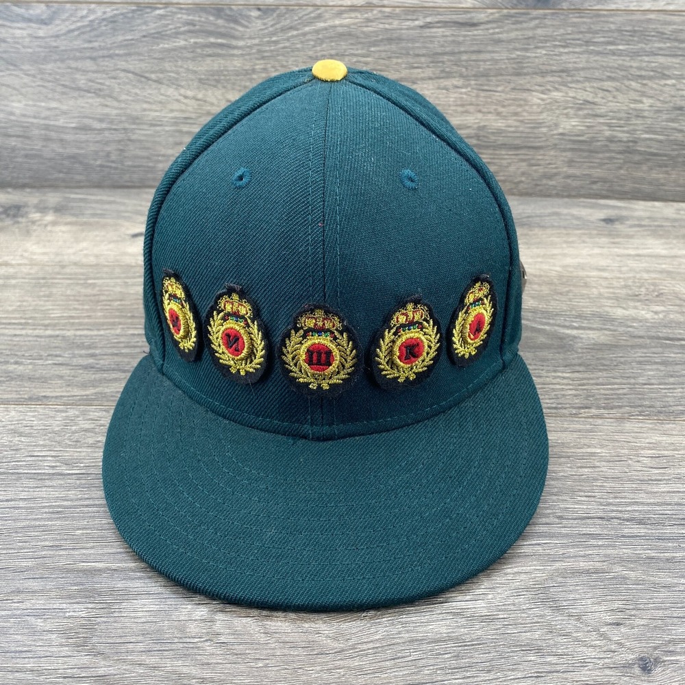 New Era x Mishka Mnwka x NASH Collab 59Fifty Baseball Cap Size 7 5/8 Green